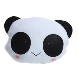 1 pcs Car Headrest Cute Cartoon Panda Style Plush Cars Neck Pillow Car Headrest Support Cushion Plush Panda Massager Cars Seat 3