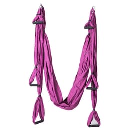 10 color Strength Decompression yoga Hammock Inversion Trapeze Anti-Gravity Aerial Traction Yoga Gym strap yoga Swing set 9
