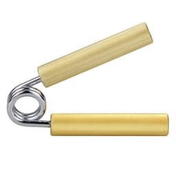 150lbs Adjustable Hand Grippers Stronger Man Dynamometer Wrist Muscle Strength Handle Heavy Grips Exerciser Training Silver/Gold 3