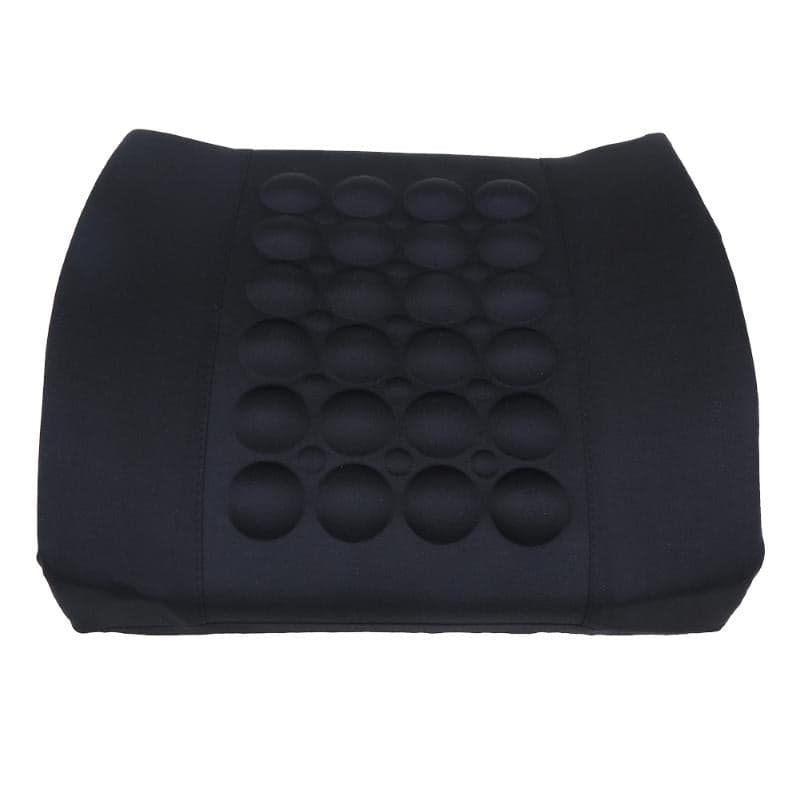 1Pc Car Lumbar Support Pillow 12V Electric Massage Lumbar Pillow Car Seat Back Relaxation Waist Support Cushion Pillow Promotion