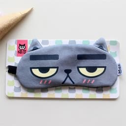 1PCS Cartoon Eye Mask Shade Nap Cover Blindfold Sleeping Sleep Mask Snoring Eyeshade Eyepatch Sleep Goggles For Travel 4