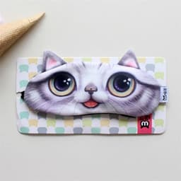 1PCS Cartoon Eye Mask Shade Nap Cover Blindfold Sleeping Sleep Mask Snoring Eyeshade Eyepatch Sleep Goggles For Travel 6