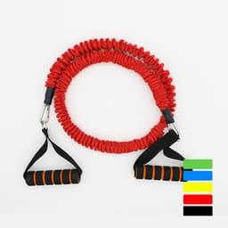20 LB 1.2 m Fitness Chest Expander Pilates Resistance Bands Portable Puller Sports Exercise Muscle Training Rope Yoga Cable Tube 2