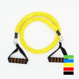 20 LB 1.2 m Fitness Chest Expander Pilates Resistance Bands Portable Puller Sports Exercise Muscle Training Rope Yoga Cable Tube 3
