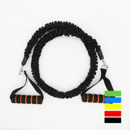 20 LB 1.2 m Fitness Chest Expander Pilates Resistance Bands Portable Puller Sports Exercise Muscle Training Rope Yoga Cable Tube 4