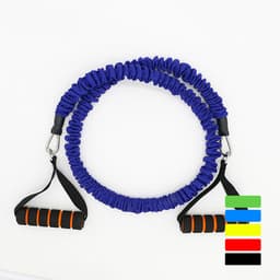20 LB 1.2 m Fitness Chest Expander Pilates Resistance Bands Portable Puller Sports Exercise Muscle Training Rope Yoga Cable Tube 5