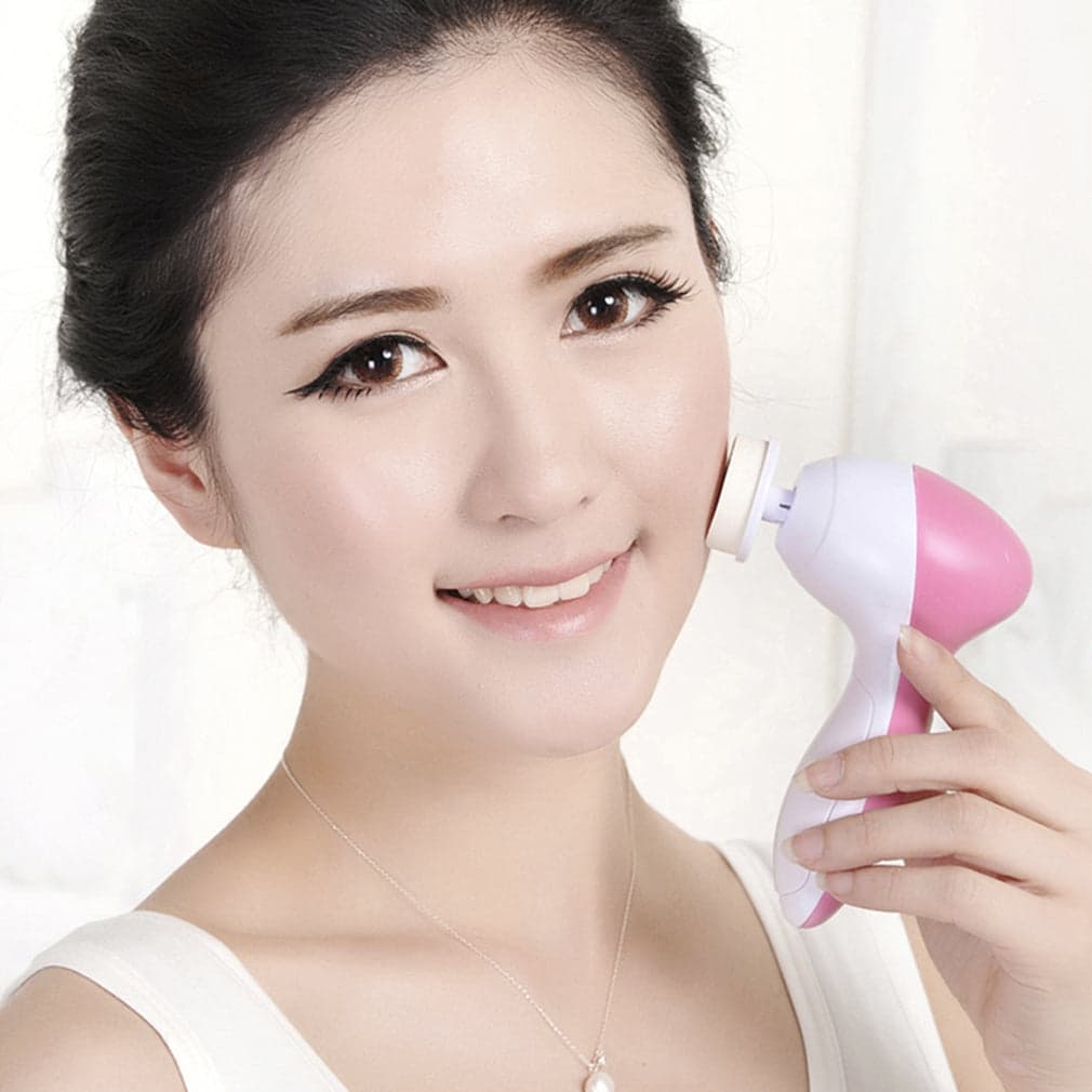 3 Heads/Set Facial Cleaning Tool Deep Clean Electric Multifunction Face Spa Skin Care Massage Facial Cleansing Brush