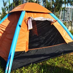 4-Person Family Inflatable Camping Tent 4