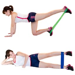 500mm Yoga Tension Latex Loop Gym Crossfit Strength Resistance Bands Fitness Women Pilates Set Elastic Training Workout Expander 1