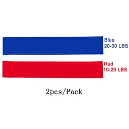 5PCS/Set Pilates Gym Resistance Bands Strength Training Nature Rubber Loop Sports Fitness Workout Elastic Athletic Yoga Expander 3