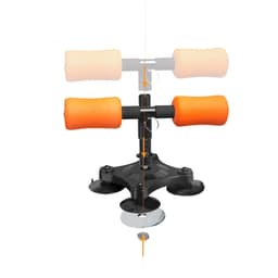 Adjustable Sit-up Exercise Bar Self-Suction Equipment Helper Core Trainer 5