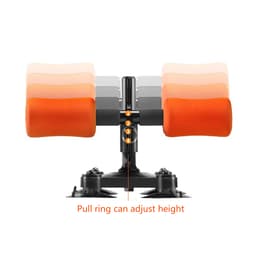 Adjustable Sit-up Exercise Bar Self-Suction Equipment Helper Core Trainer 6