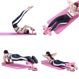 Adjustable Sit-up Exercise Bar Self-Suction Family Fitness Equipment with Sucker 7