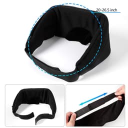 Bluetooth Sleep Eye Mask Headphone Blindfold Wireless Music Sleep Eye Cover 6