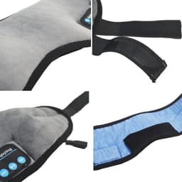 Bluetooth Sleeping Eye Mask Headphones Blindfold Music Sleep Eye Shades Headset 4