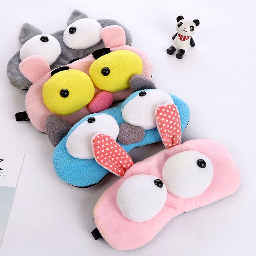 Cute Animals Sleep Eye Mask Padded Shade Cover Travel Relax Aid Blindfold Shield