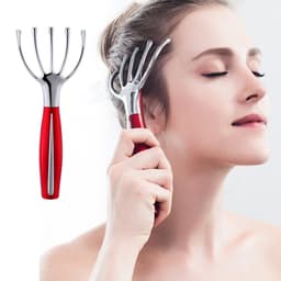 Electric Vibrated Octopus Gripper Scalp Claw Head Spa Comb Massage Stress Relief Grooming Supplies 1
