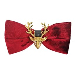 Elk Tuxedo Bow Tie Adjustable Christmas Bowtie for Wedding Partieswith Box 1