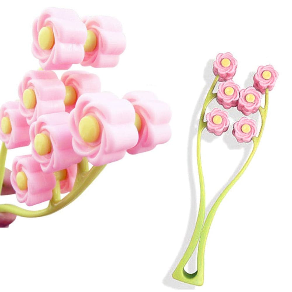 Facial Massager Roller Anti-Wrinkle Face Lifter Slimming Face Shaper Portable Relaxation Beauty Tools Flower Shape Tool new