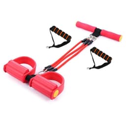 Fitness Pedal Exerciser Resistance Bands Body Trimmer Chest Expander Sit-up Pulling Rope Home Fitness Equipment 3 Using Way 1