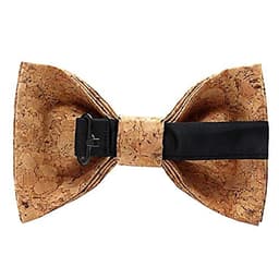 Handcrafted Men's Wooden Bow Tie Handmade Wood Necktie for Wedding Daily Parties 4