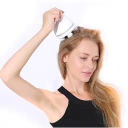 Handheld Scalp Massager Portable Electric 3D Head Massager with 4 Removable Heads Attachments for Neck, Scalp, Face Claw Head Muscle Relax Health Care Usb Charging 2