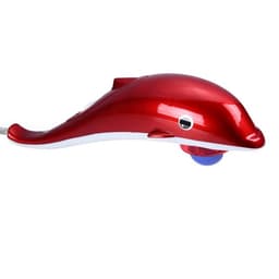 Hot! 1pc Dolphin Electric Massager Back Massage Hammer Vibration Infrared Stick Roller Cervical Body Massage 2