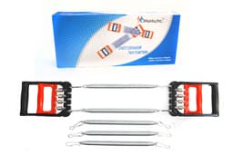 Ihuniu Chest Expander | Hand Gripper Arm Pull Bar Arm Muscle Chest Exerciser for Men with 5 Springs 10