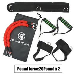 Jump Trainer Elastic Bands for Fitness Chest Expander Resistance Bands Set Basketball Volleyball Football Leg Agility Training 4