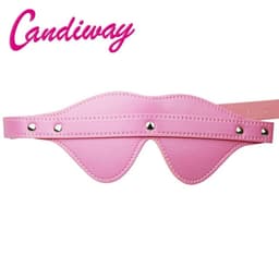 Leather Blindfold Adult Games BDSM Flirt Sex Toy Sexy Eye Mask Sleeping Masquerade Cat Eye Party club Coslay Mysterious 6