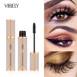 Mascara, Voluptuous Volume, Intense Length, Feathery Soft Full Lashes, No Flaking, Non Smudging, No Clumping, Blackest Black, 1 Count 1