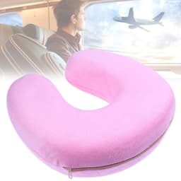 Memory Foam Neck Support Memory Foam Head Rest Cushion Travel Pillow U Shaped Office Car Pillow 1