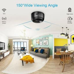 Mini Camera Wireless Hidden WiFi Full HD 1080P Audio Motion Sensor Infrared Night Vision Mini  Cam for Apartment Security 3