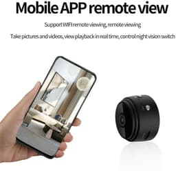Mini Camera Wireless Hidden WiFi Full HD 1080P Audio Motion Sensor Infrared Night Vision Mini  Cam for Apartment Security 4