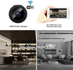Mini Camera Wireless Hidden WiFi Full HD 1080P Audio Motion Sensor Infrared Night Vision Mini  Cam for Apartment Security 5