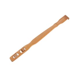 Natural Wooden Bamboo Body Massage Back Scratcher For Men Women Body Stick Dual Roller Back Massager Practical Design 2