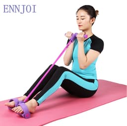 Portable Indoor Sports Chest Expander Puller Exercise Fitness Resistance Cable Rope Tube Yoga Chest Expander 1