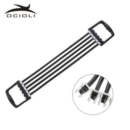 Portable Indoor sports Men Chest Expander Puller Exercise Fitness Resistance Cable Rope Tube Yoga 5 Resistance Bands 1