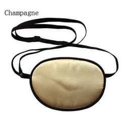 Single-eyed Upscale Silk Sleep Eye Mask One -eyed Amblyopia trainer Eyeshade Portable Soft Eye Patch Sleeping Mask Case MR088 12