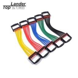 Spring Exerciser Strong Resistance Workouts Training Arm Pulling 5 Latex Tube Latex Rubber Chest Expander Springs 1