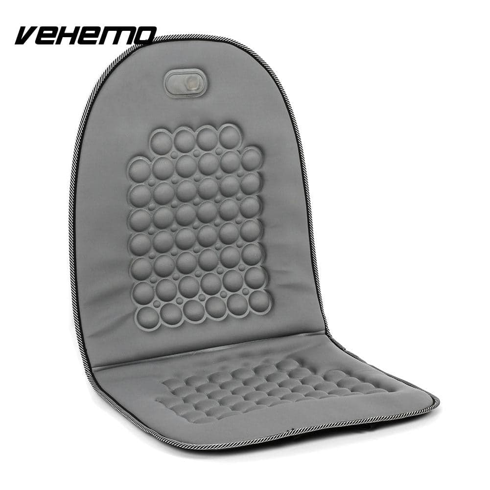 Vehemo Magnetic Car Vehicle Bubble Seat Cushion Cover Massage Therapy Office Pad Gray