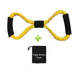 Vigor Power Gear 8 shaped resistance tube Chest Expander Resistance Bands for strength training GYM resistance tubes 4