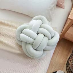 Vivid Knot Ball Cushion Office Waist Back Cushion Baby Nap Pillow Stuffed Dolls Toys For Kids Store Decoration 5