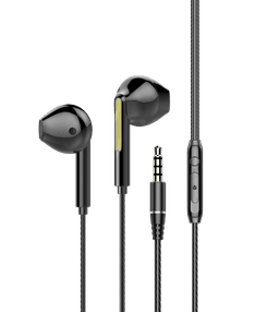 Wired Earbuds with Microphone,Noise Isolating in-Ear Headphones, 3.5mm Earphones Compatible with iPhone, iPad, MP3, Laptop, Computer etc. 5