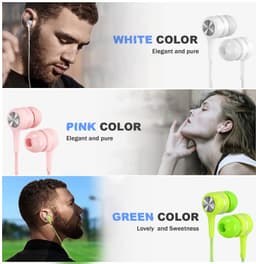 Wired Earbuds with Microphone,Noise Isolating in-Ear Headphones, 3.5mm Earphones Compatible with iPhone, iPad, MP3, Laptop, Computer etc. 6