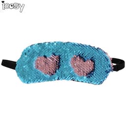 Women Girls Funny Reversible Sequins Mermaid Sleeping Eye Masks DIY Color Changing Party Mask Drop Shipping 2