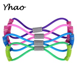 Yhao Women's Yoga Slimming Belt Yoga Latex Stretching Belt Fitness Chest Expander Free Shipping 1