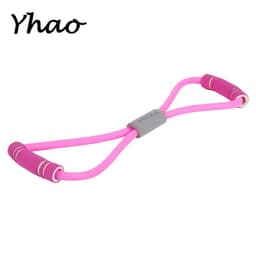 Yhao Women's Yoga Slimming Belt Yoga Latex Stretching Belt Fitness Chest Expander Free Shipping 3