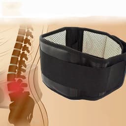 Adjustable Waist Tourmaline Self heating Magnetic Therapy Back Waist Support Belt Lumbar Brace Massage Band Health Care 1