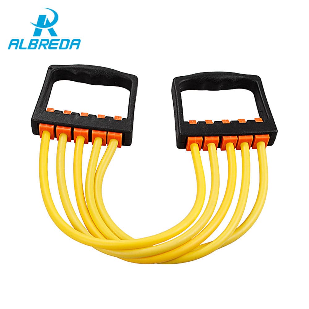 ALBREDA Supply men's spring expander chest expander exercise chest muscle training device to help you easily have a devil figure